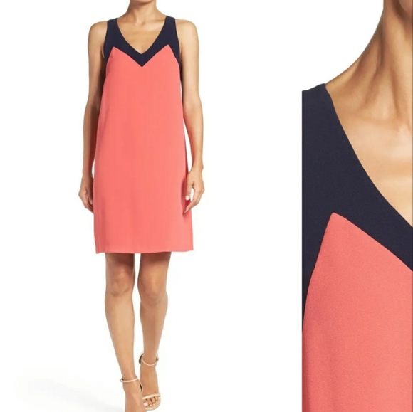 Felicity & Coco Dresses & Skirts - Felicity & Coco Katy Colorblock Shiftdress in XL